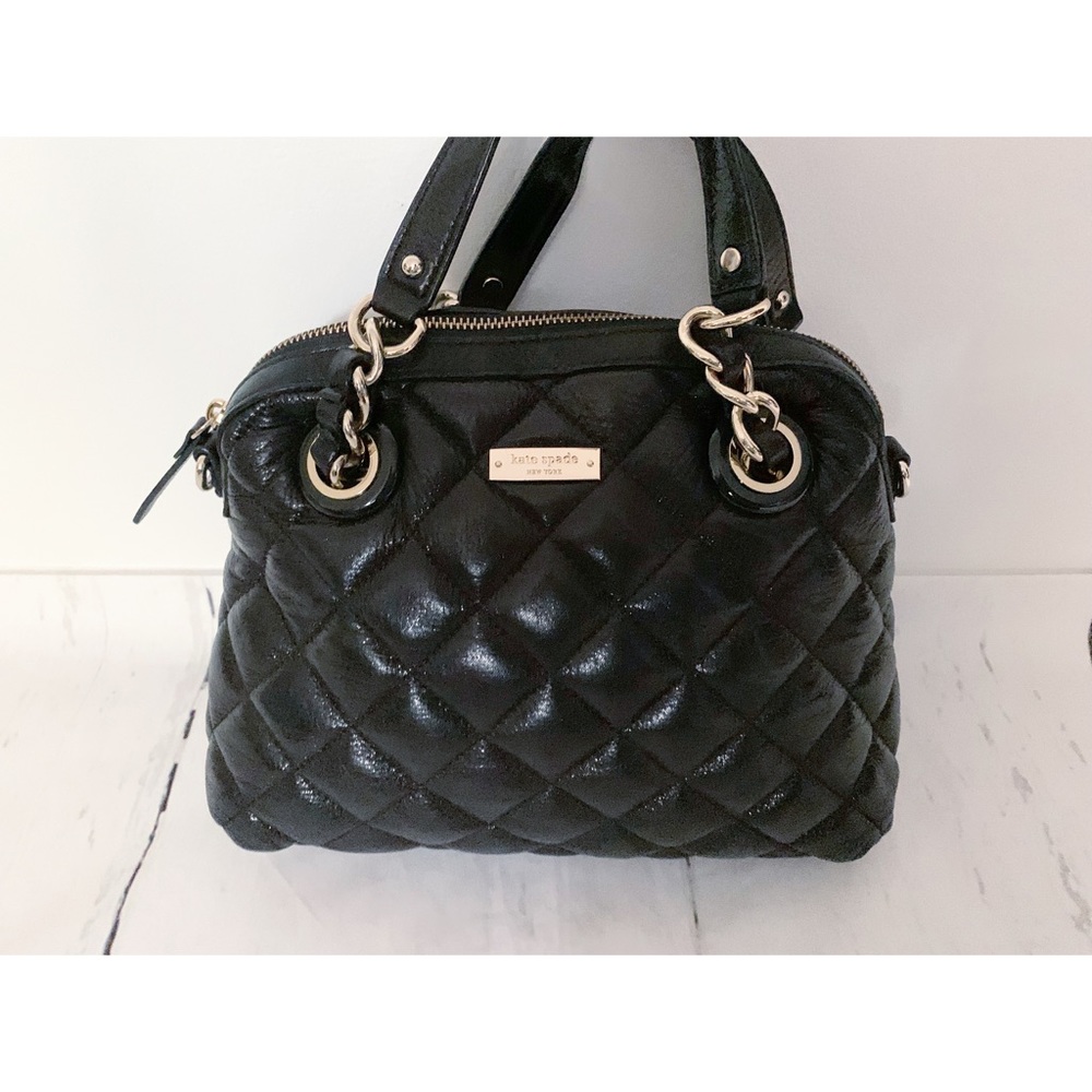 Kate Spade Black Georgina Satchel Handbag - Picture 3 of 14